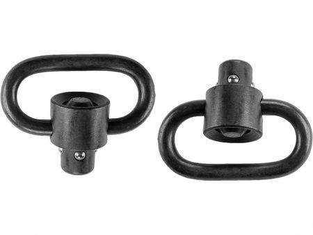 GrovTec Low Profile Heavy Duty Push Button Quick Detach Sling Swivel