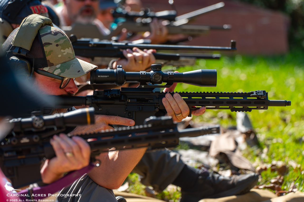 Basic rifle firing line.