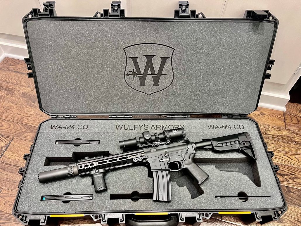 MBMI: Wulfy’s Armory Custom Laser Cut Foam with purchase of Hard Case